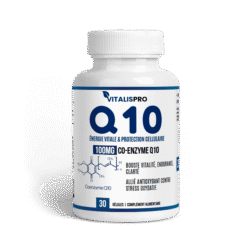 Énergie, Cœur, Régénération Cellulaire – Coenzyme Q10 (CoQ10) - complément alimentaire naturel Maroc | Alphavital