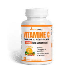 Vitamine C 500 mg – Immunité, Énergie & Antioxydant (Soutien Collagène) - complément alimentaire naturel Maroc | Alphavital