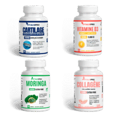 Soulagement Douleur Articulaire – Collagène Marin, Cartilage de Requin & Vitamine D3 5000 IU - complément alimentaire natu...