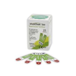 Bandelettes de Test de Glycémie VivaChek Ino (Pack de 25) - complément alimentaire naturel Maroc | Alphavital
